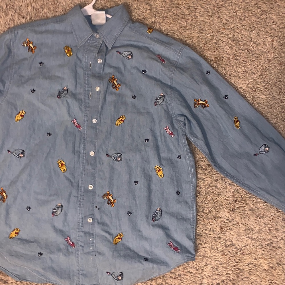 Winnie The Pooh Button Down Shirt